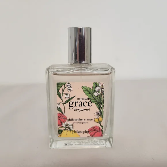 Philosophy Amazing Grace Bergamot Perfume with Floral Design - Picture 1 of 7